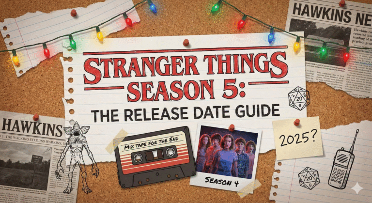 Netflix Stranger Things Release Date When is Season 5