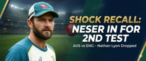 Australia vs England 2nd Test 2025
