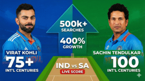 The Historic IND vs SA Century Chase